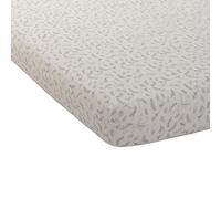 DOMIVA - Printed fitted sheet, 60 x 120 cm, Leafy Bunny print