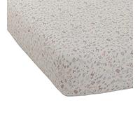 DOMIVA -Printed Fitted Sheet 60 x 120 cm Lilac Print
