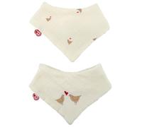 DOMIVA - Set of 2 Bandana Bibs - 0/6 Months Maternity Love