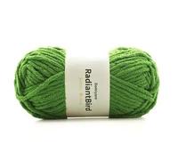 Domiyarn's Premium Sweet Beans Chunky Yarn, 68m / 100g Super Soft Chenille, Beginner or Advanced Crochet Projects, Machine Washable, for Knitting Jumpers or Blankets, Over 30 Colours (Forest Green)