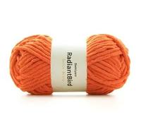 Domiyarn's Premium Sweet Beans Chunky Yarn, 68m / 100g Super Soft Chenille, Beginner or Advanced Crochet Projects, Machine Washable, for Knitting Jumpers or Blankets, Over 30 Colours (Burnt Orange)