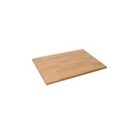 domli Solid Wood Oak Office Desk Top - 800mm X 500mm X 27mm - Premium European Wooden Rectangular Tabletop Timber Worksurface
