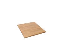 domli Solid Wood Oak Table Top - 600M X 600mm X 27mm - Top Grade European Wooden Large Square Kitchen Dining Tabletop Worktop Desktop