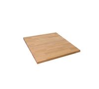 domli Solid Wood Oak Table Top - 700M X 700mm X 40mm - Top Grade European Wooden Large Square Kitchen Dining Tabletop Worktop Desktop