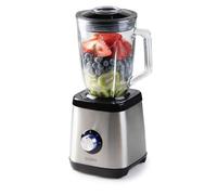 DOMO DO1133BL Blender Edelstahl Glaskrug 1.5 L 1000 W