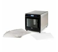 DOMO DO354VD Dörrautomat Timerfunktion Edelstahl, Black