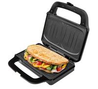 Domo DO9195C Sandwich Toaster Panini Maker, 900 W, Silver