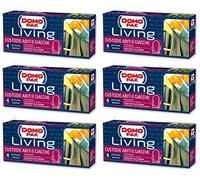 Domo Pak Garment Protector Cover, 24 Pcs, Polyester/Non-woven Fabric, Dustproof Cabinets for Clothes and Jackets