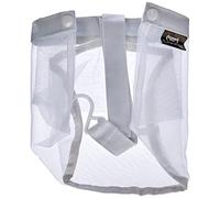 DOMO PAK LIVING Basket + 20 pegs, Plastic Polyester, White, diametro 20 cm x 19 cm