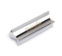 Domofa Guitar Slide Stainless Steel Tonebar for Dobro,Lap Steel Guitar,Hawaiian Guitar,Electric Guitar Chrome