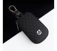 DOMOJT Car Key Signal Blocking Pouch for Volvo XC60 S40 S60 S90 XC40 XC70 XC90 V40 V60 V90 S80 S80L, Smart Key Holder Protection PU Leather Car key Chain bag,black
