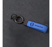 DOMOJT Car Keychain Genuine for Volvo XC40 XC60 XC90 V90 V60 S90 S60 2016-2022 Keyring Car Key Chain Holder Car Accessories,blue
