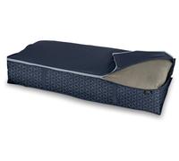 Domoliving Domopak 2Pc Peva Blue Metrix Print Underbed Storage Set Size 95 X 45 X 18Cm