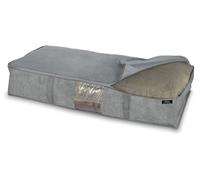 Domoliving Domopak 2Pc Pp Stone Grey Underbed Storage Set Size 95 X 45 X 18Cm