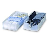 Domopak Divisori Cassetti 911010 Riordino 15.5 x 30 x 8 cm * 2 Pezzi