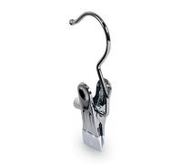 Domopak Living Set of 4 Hooks with Pliers, Grey, 4x11