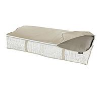 Domopak Under Bed Storage 95x45x18cm in brown/grey, Polyester, 95 x 45 x 18 cm