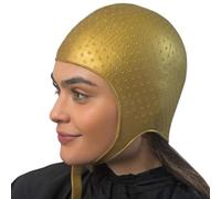 DOMPEL - Silicone cap with golden highlights type Athenas - Gold