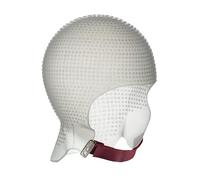 DOMPEL Sparta 2.4K Silicone Highlight Hair Cap Color White | Perfect Highlights | 2,400 Strategically Positioned Holes | Curved Design for Perfect Fit | Reusable Silicone Cap