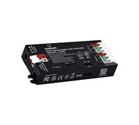 DOMRAEM ESP8266/ESP32 USB-C WLED Digital LED Controller | WS2814/12B/05/APA102 RGB IC Strips | 16A Fuse~0.5W standby |Mic & UART(Black ESP32 Mic UART)
