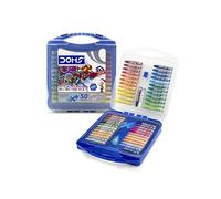 DOMS 50 Pcs. Oil Pastels - Non Toxic CE/EN 71-3 Standard Premium Quality Oil Pastels.