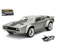 Dom's Ice Dodge Charger R/T Fast & Furious Grey 1:24 Model JADA TOYS