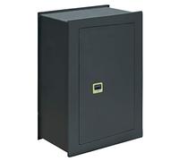 ARREGUI DI/7 Ideal 10 Bricking, Double bit Security, Five-Bolt Locking, User-Friendly Key, Wall Mounted Safe, 52 x 36 x 22 cm, Darkgray