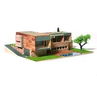 Domus Kits Domus Kits40600 Scale 1:87 "Actual Mura Houses Model