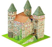 Domus Kits Domus Kits40905 Scale 1:87 "Medieval Burgen 5 Stolzeneck Castles Model (3702-Piece)