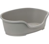 Moderna Plastic Dog Bed - Warm Grey - 50cm