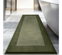 DOMUSTEX Washable Bathroom Rug 60 x 150 cm, Non Slip Bath Mat, Absorbent and Quick Dry Bath Runner Rug for Shower, Bathtub, Sink, Floor