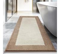 DOMUSTEX Washable Bathroom Rug 76 x 150 cm, Non Slip Bath Mat, Absorbent and Quick Dry Bath Runner Rug for Shower, Bathtub, Sink, Floor