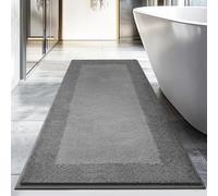 DOMUSTEX Washable Bathroom Rug 76 x 150 cm, Non Slip Bath Mat, Absorbent and Quick Dry Bath Runner Rug for Shower, Bathtub, Sink, Floor
