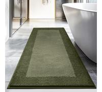 DOMUSTEX Washable Bathroom Rug 76 x 150 cm, Non Slip Bath Mat, Absorbent and Quick Dry Bath Runner Rug for Shower, Bathtub, Sink, Floor