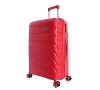 DON ALGODON Cabin Travel Suitcase 55 x 40 x 20 - Heavy Duty Cabin Suitcase with 4 360° Wheels and Lock, red, Mediana, Medium