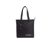 DON ALGODON Women's Zoe Bag, Black/White, Bolso Shopper