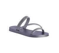 DON ALGODON Women's Libertad Summer Sandals, Metallic Silver, 4 UK