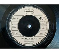 DON COVAY It's Better to Have (And Don't Need) 7" 45