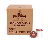 Don Francisco's 100% Colombia Supremo Coffee Pods, Medium Roast, 55ct