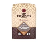 Don Francisco's 100% Colombia Supremo Whole Bean, Medium Roast, 20 OZ Bag