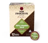 Don Francisco's 100% Colombian Decaf Coffee Pods, Medium Roast, 24ct