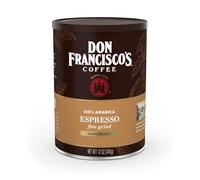 Don Franciscos Gourmet Espresso Fine Grind Bold Ground Coffee 340g Can