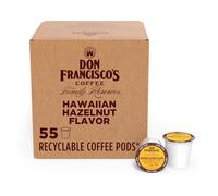 Don Francisco's Hawaiian Hazelnut Coffee Pods, Medium Roast, 55ct