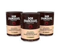 Don Francisco's, Hawaiian Hazelnut Ground Coffee, 12oz Canister (Pack of 3) by Don Francisco