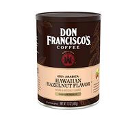 Don Franciscos Hawaiian Hazelnut Medium Roast Ground Coffee Can 340g
