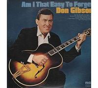 DON GIBSON - DON GIBSON - am i that easy to forget RCA CAMDEN 2592 (LP vinyl record)