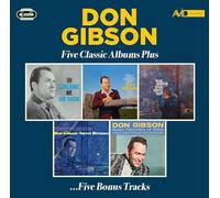 Don Gibson - Five Classic Albums Plus (Oh Lonesome Me / That Gibson Boy / Look Who's Blue / Sweet Dreams / Some Favorites Of Mine)