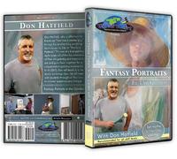 Don Hatfield - Video Art Lessons "Fantasy Portraits in the Garden" DVD