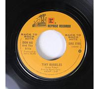 DON HO AND THE ALiis 45 RPM tiny bubbles / do i love you