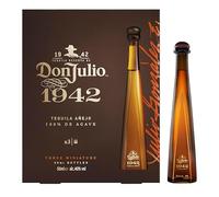 Don Julio 1942 Añejo Tequila | 40% vol | 3 x 5cl Miniature Gift Box | Flavours of Oak & Rich Vanilla | Luxury Tequila Añejo | Aged 2.5 Years